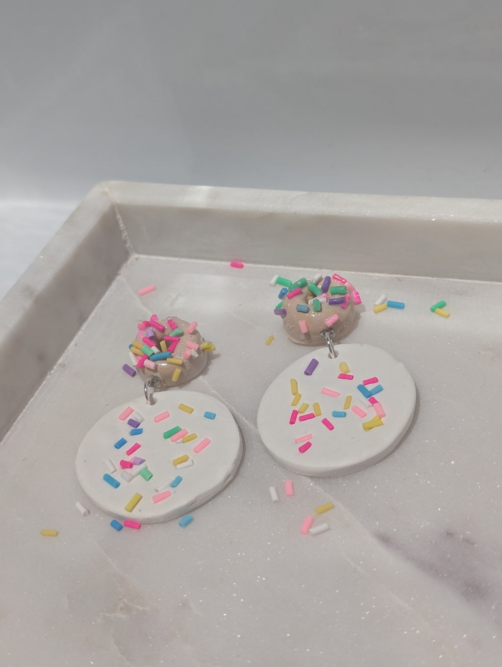 Donut cookie sprinkles dangle🍩