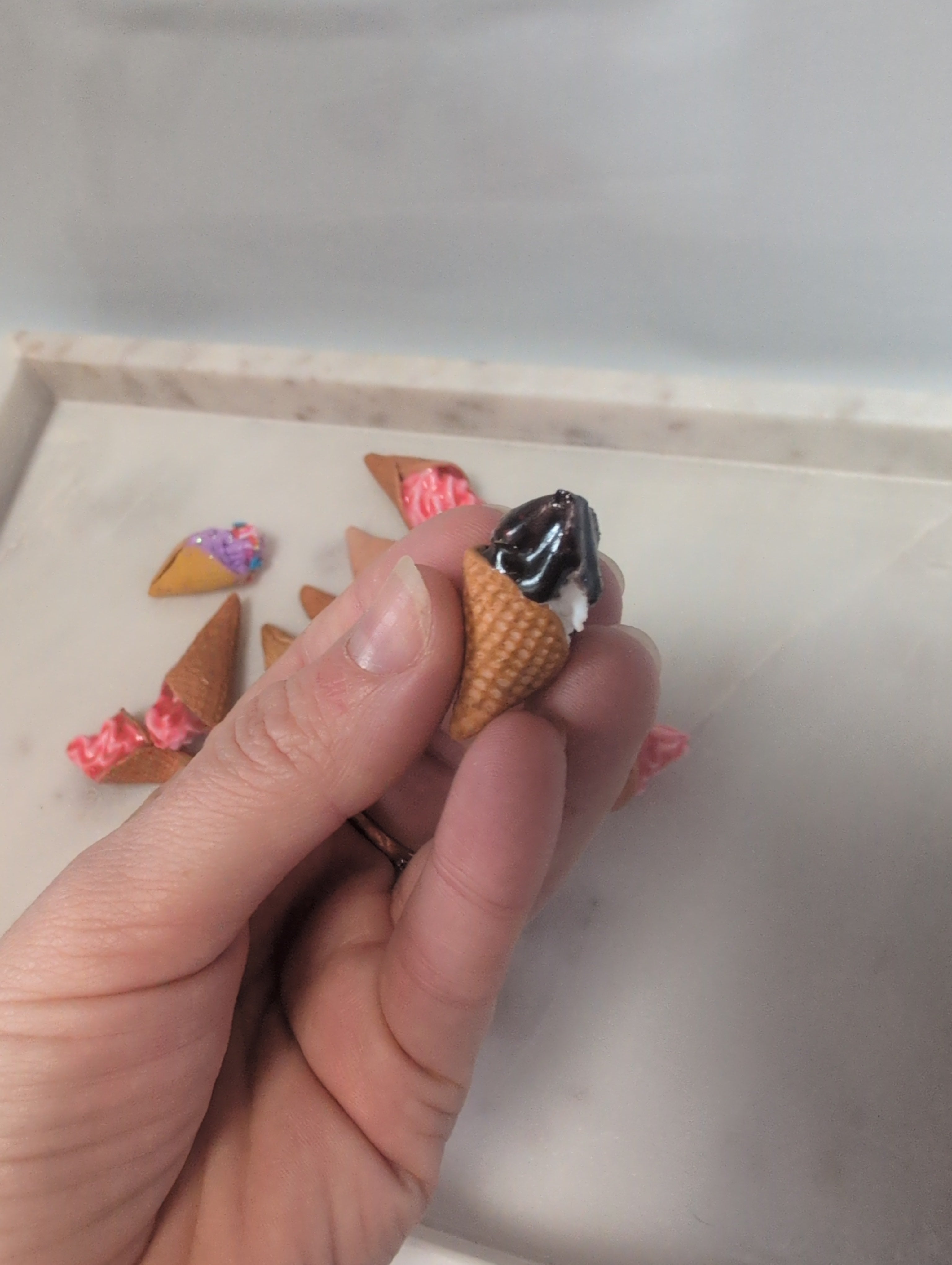 Set of 3 ice cream magnets 🍨🍦