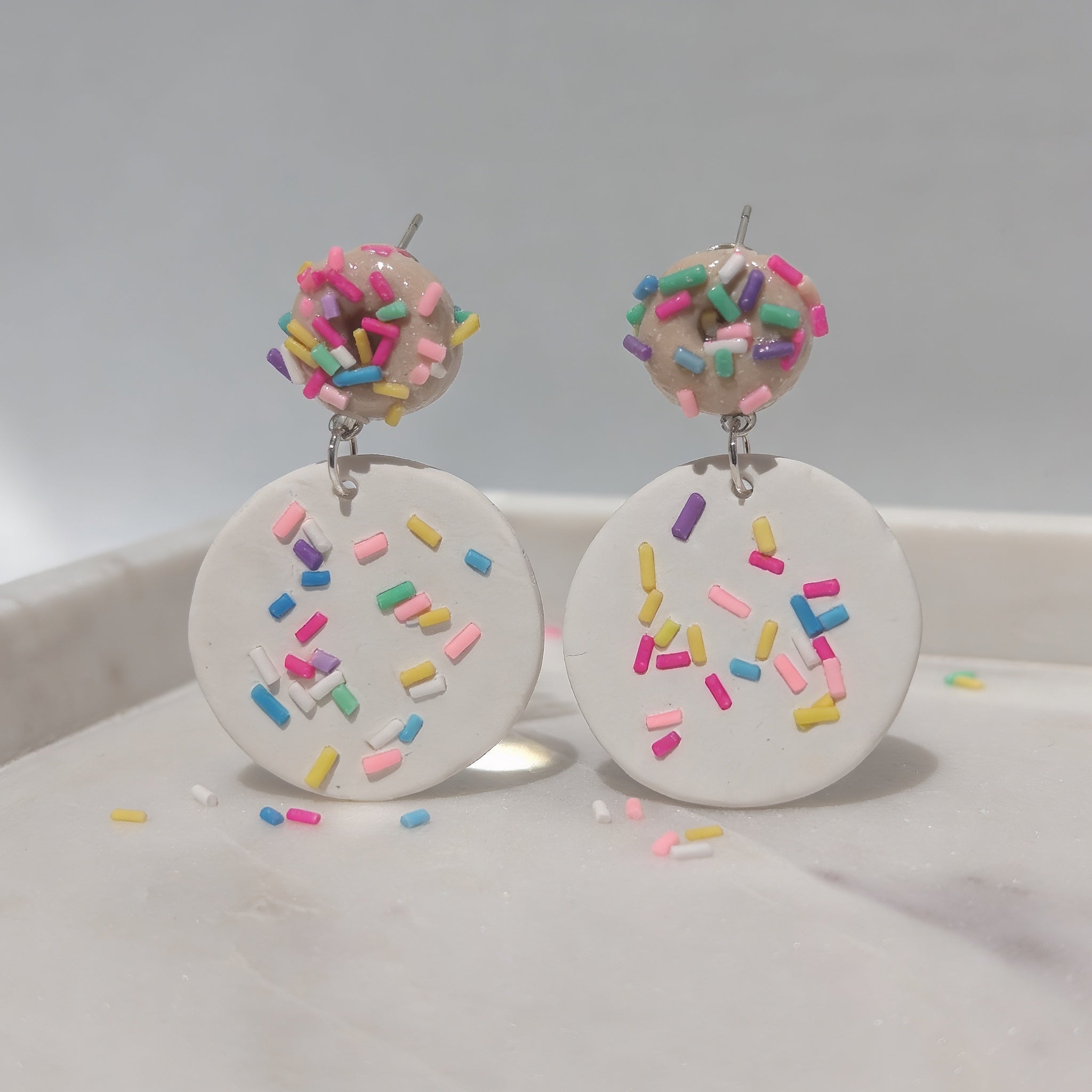 Donut cookie sprinkles dangle🍩